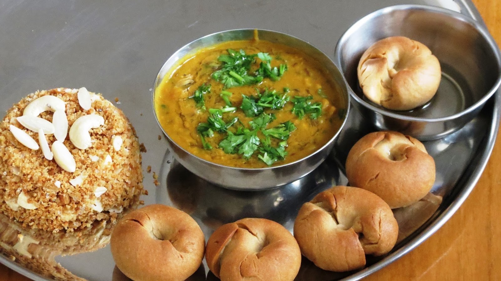  Rajasthani Dal-Bati-Churma