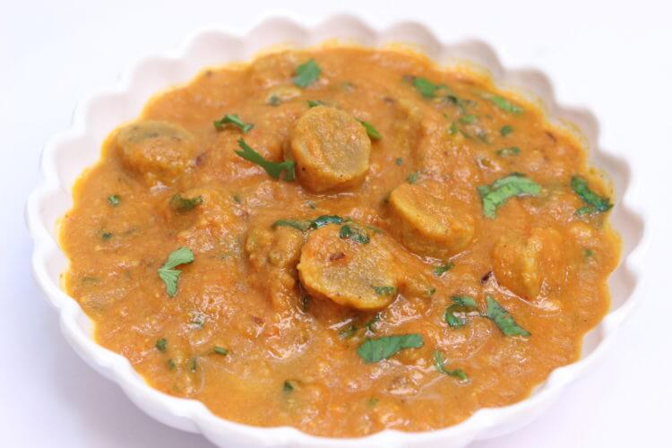 Famous Rajasthani Gatte-Ki-Sabji